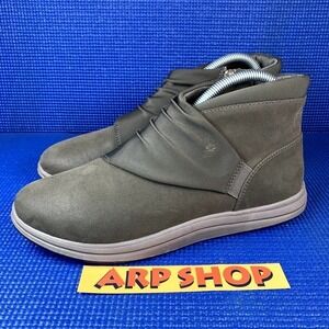 CLARKS CLOUDSTEPPERS BREEZE DUSK  Women`s Size 8M Olive Green Bootie 27975